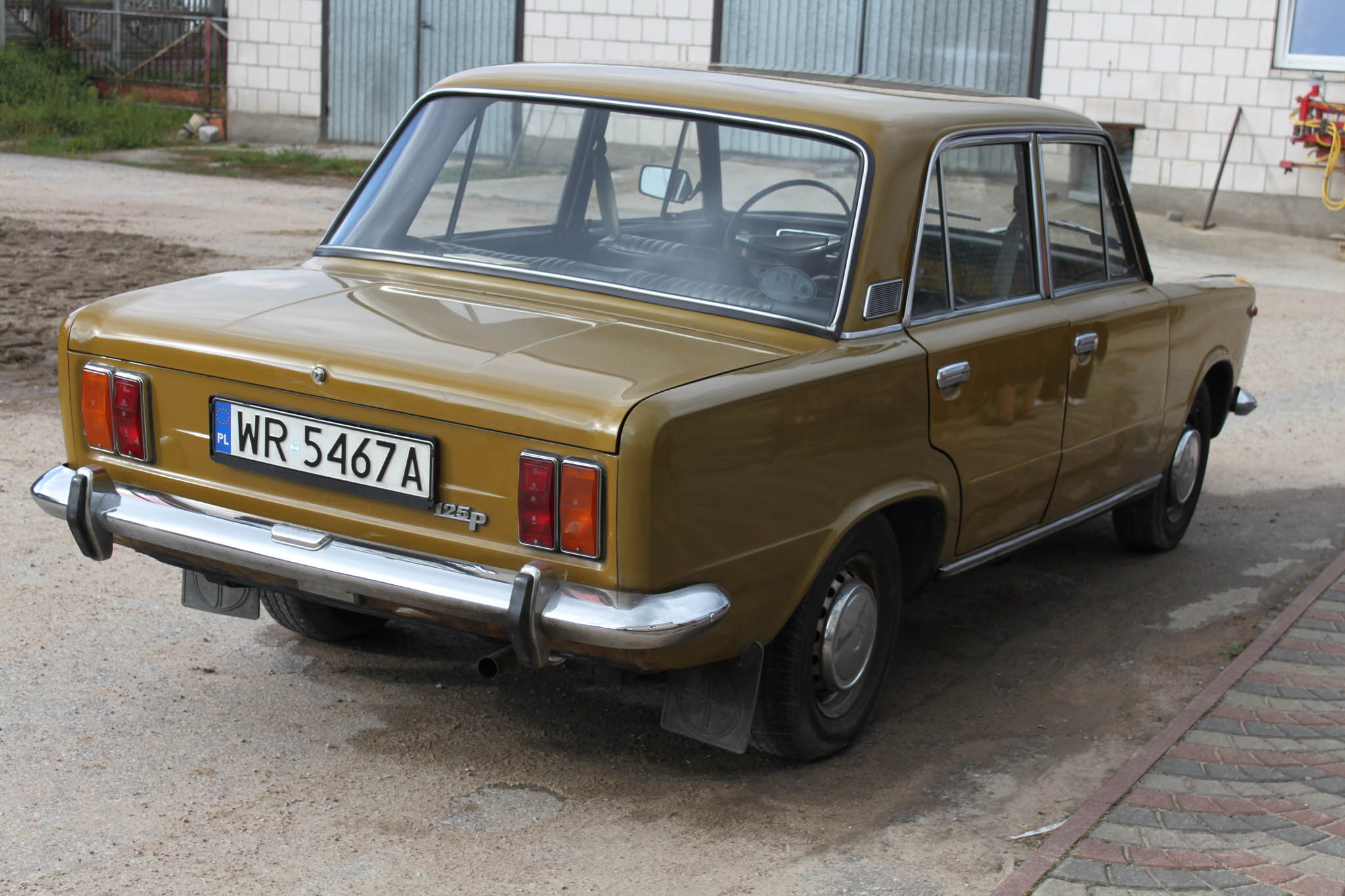 Polski Fiat 125P 1975 - 25000 Pln - Ciechanowiec - Giełda Klasyków