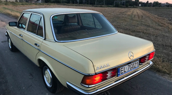 Mercedes 280E W123 1978 – 89000 PLN – Łódź
