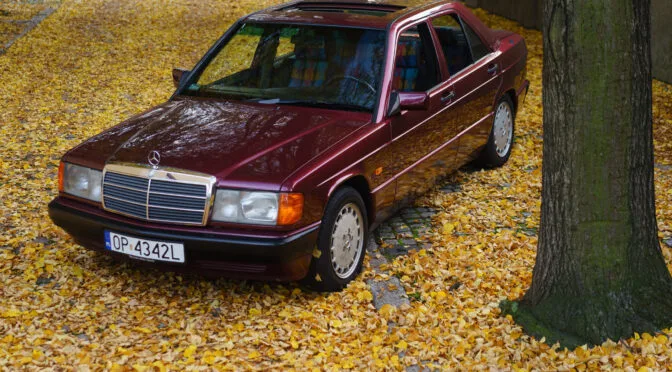 Mercedes 190E Avantgarde Rosso W201 1992 – SPRZEDANY