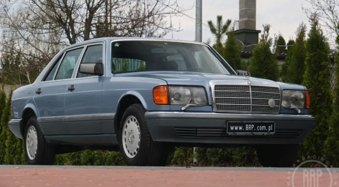 Mercedes 560 SEL W126 1987 – 79900&nbsp;PLN – Dębe Wielkie