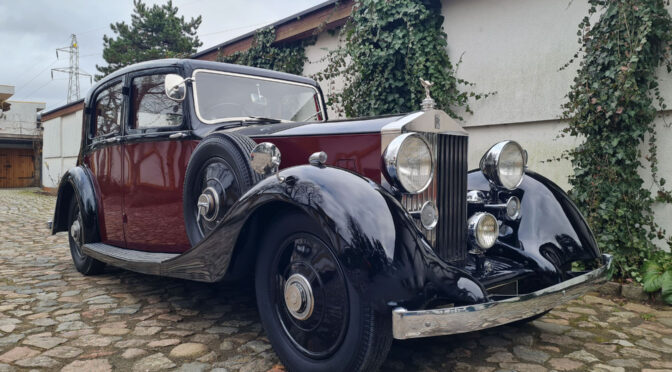 Rolls Royce 25/30 Hooper Sports Saloon 1936 – SPRZEDANY