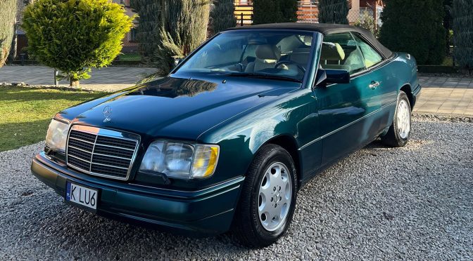 Mercedes E 320 Cabriolet A124 1995 – SPRZEDANY