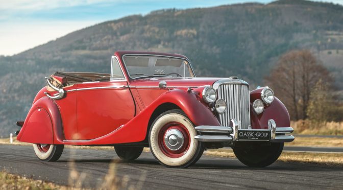 Jaguar Mark V 3.5 Drop Head Coupe 1950 – 465000&nbsp;PLN – Rybarzowice