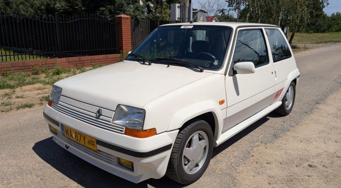 Renault 5 GTE 1987 – 37500&nbsp;PLN – Rajszew